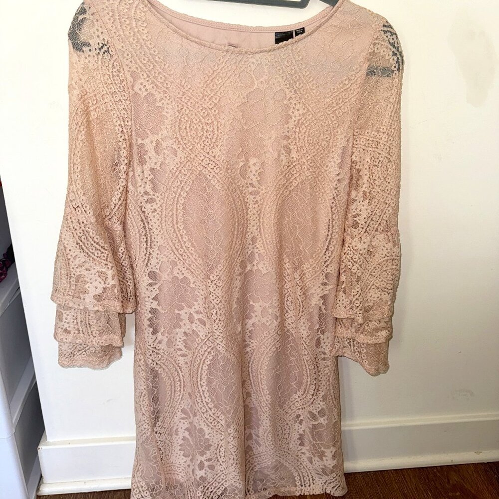 Trixxi Womens Pink Dress S